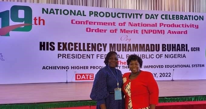 LAGOS TEACHER WINS NATIONAL PRODUCTIVITY AWARD