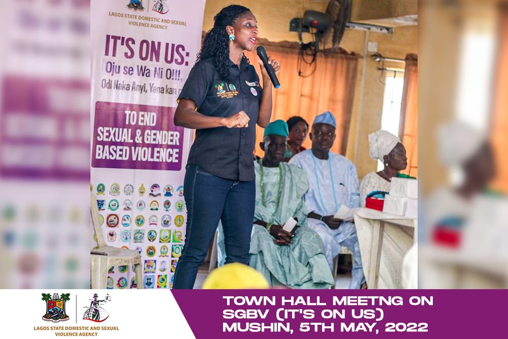 LAGOS SENSITISES MUSHIN LOCAL GOVERNMENT RESIDENTS ON SEXUAL, GENDER-BASED VIOLENCE