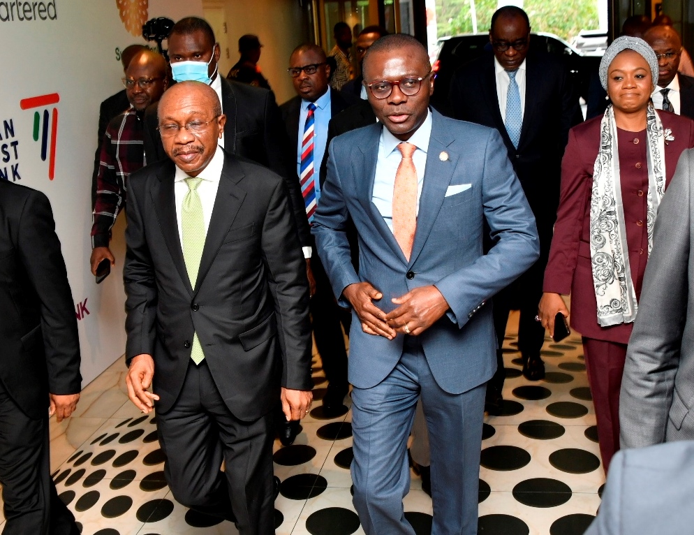LAGOS STATE’S GOVERNOR SANWO-OLU ATTENDS BI-ANNUAL NON-OIL EXPORT SUMMIT OF THE CENTRAL BANK OF NIGERIA